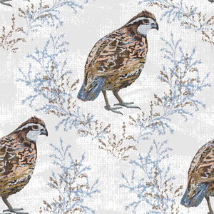 *New* Bob Quail-White (fabric)