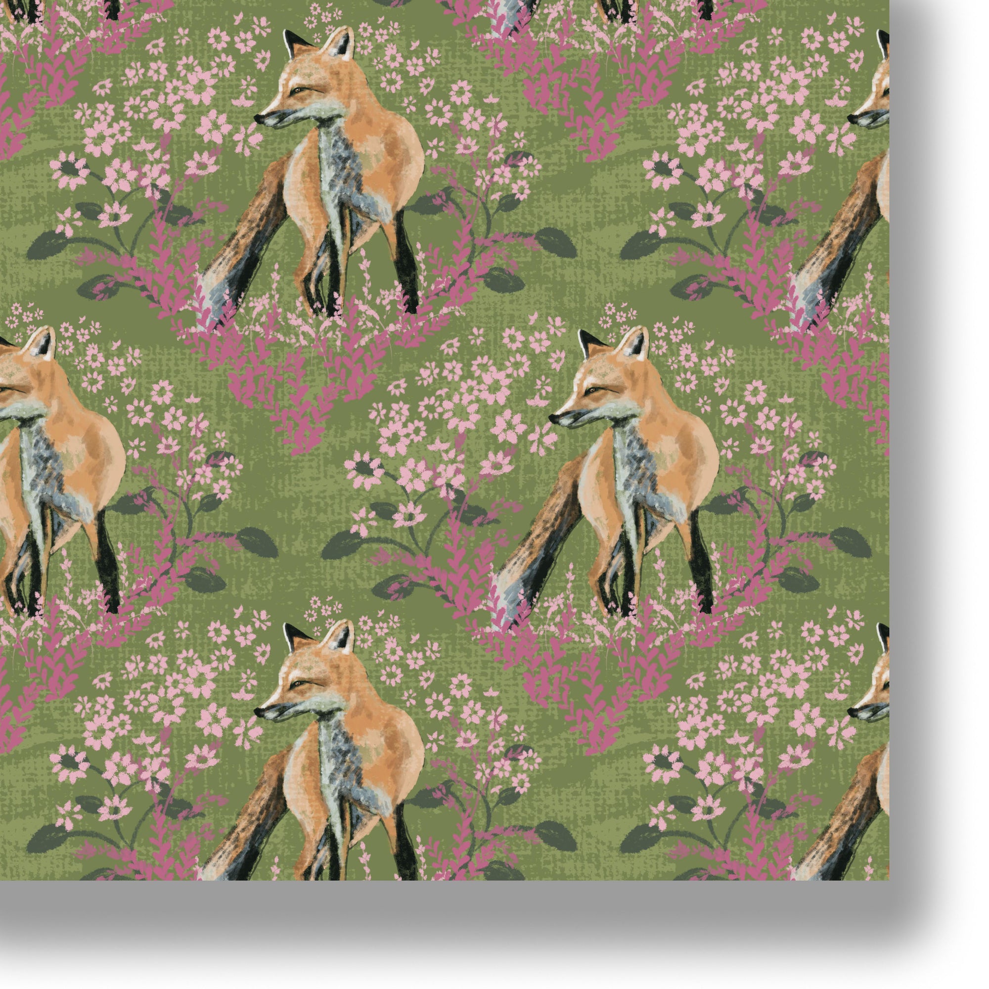 *New* Junie Fox Avocado/Pink