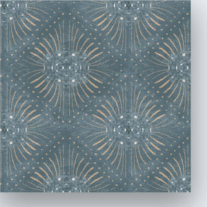 Damian Geometric-Blue (Fabric)