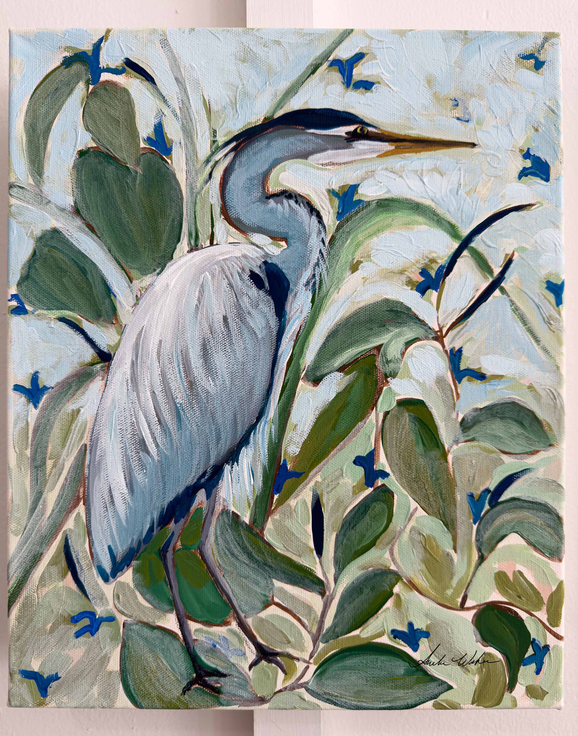 Blue Heron No 1