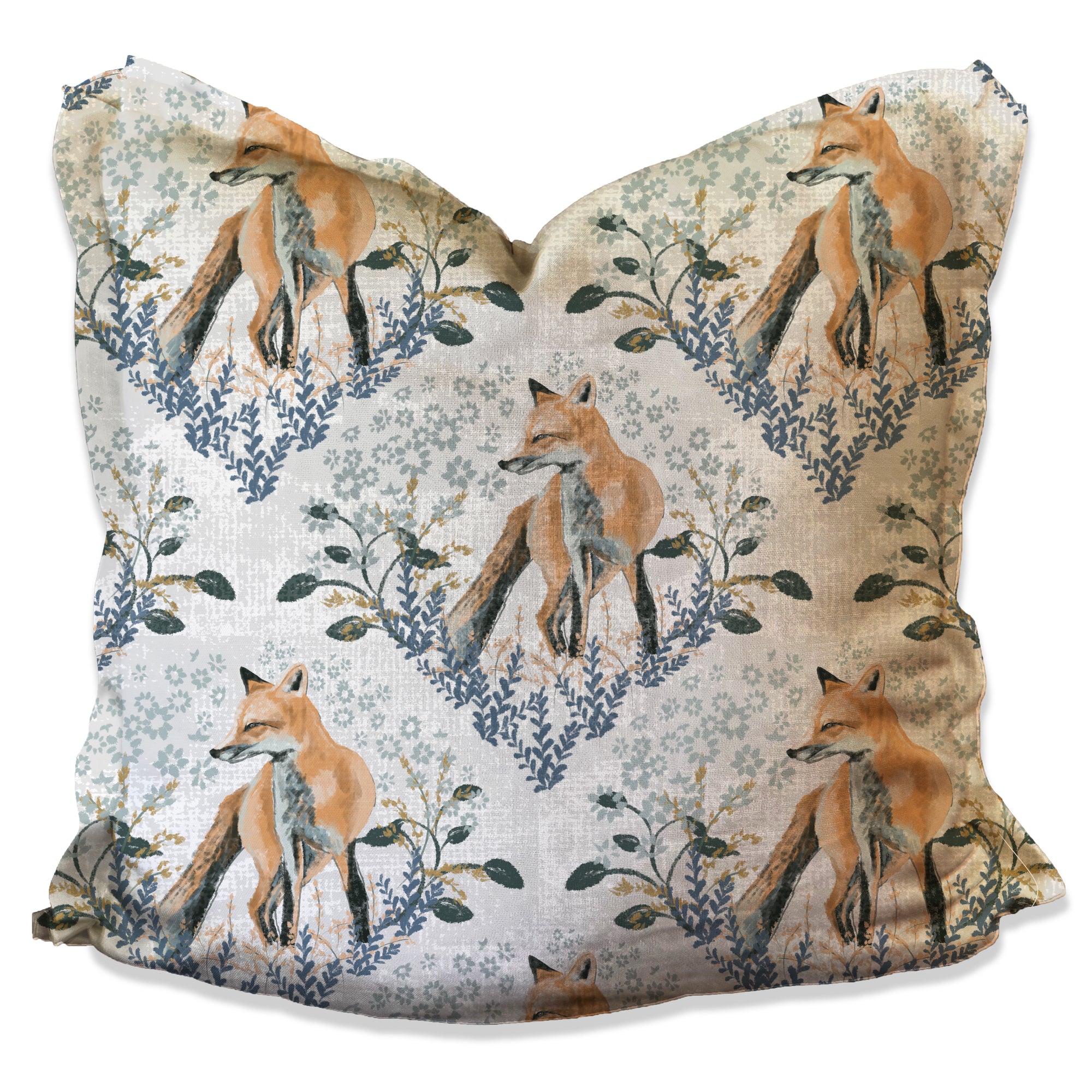 Junie Fox White Pillow