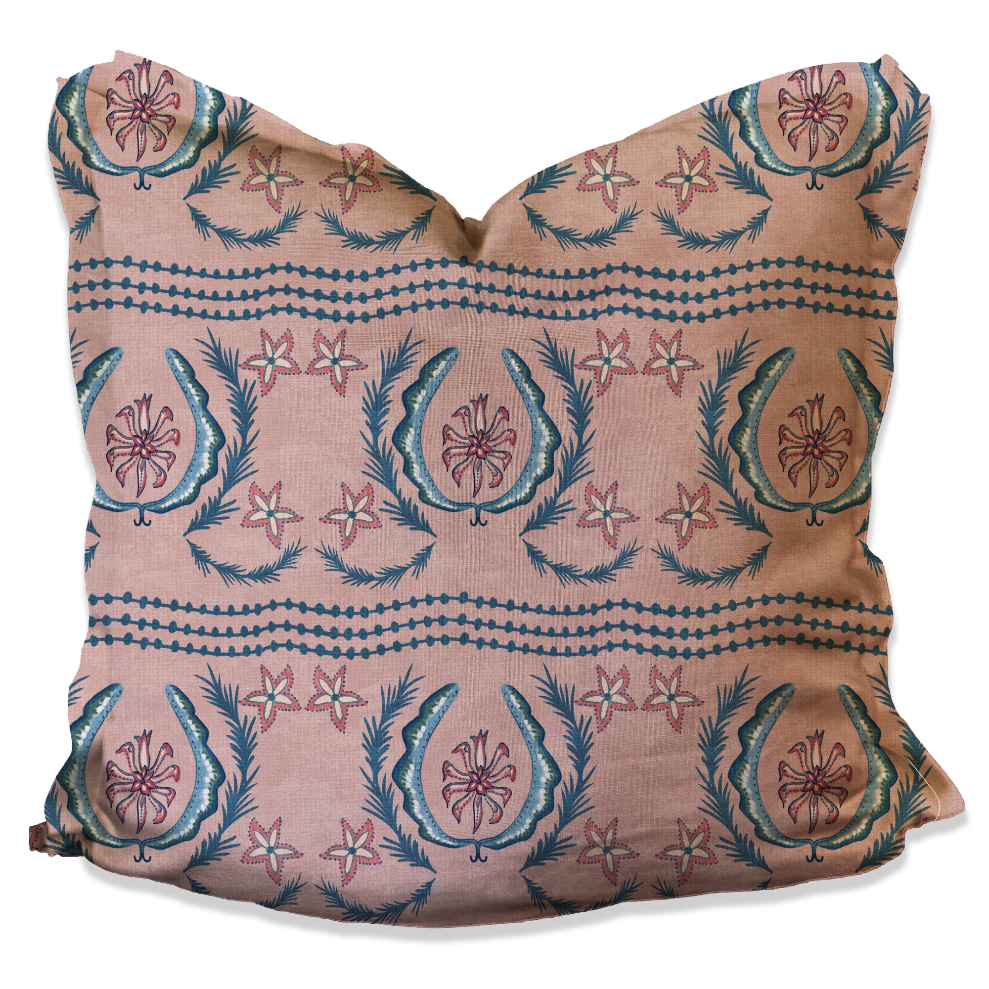 Sea Star Rose Pillow