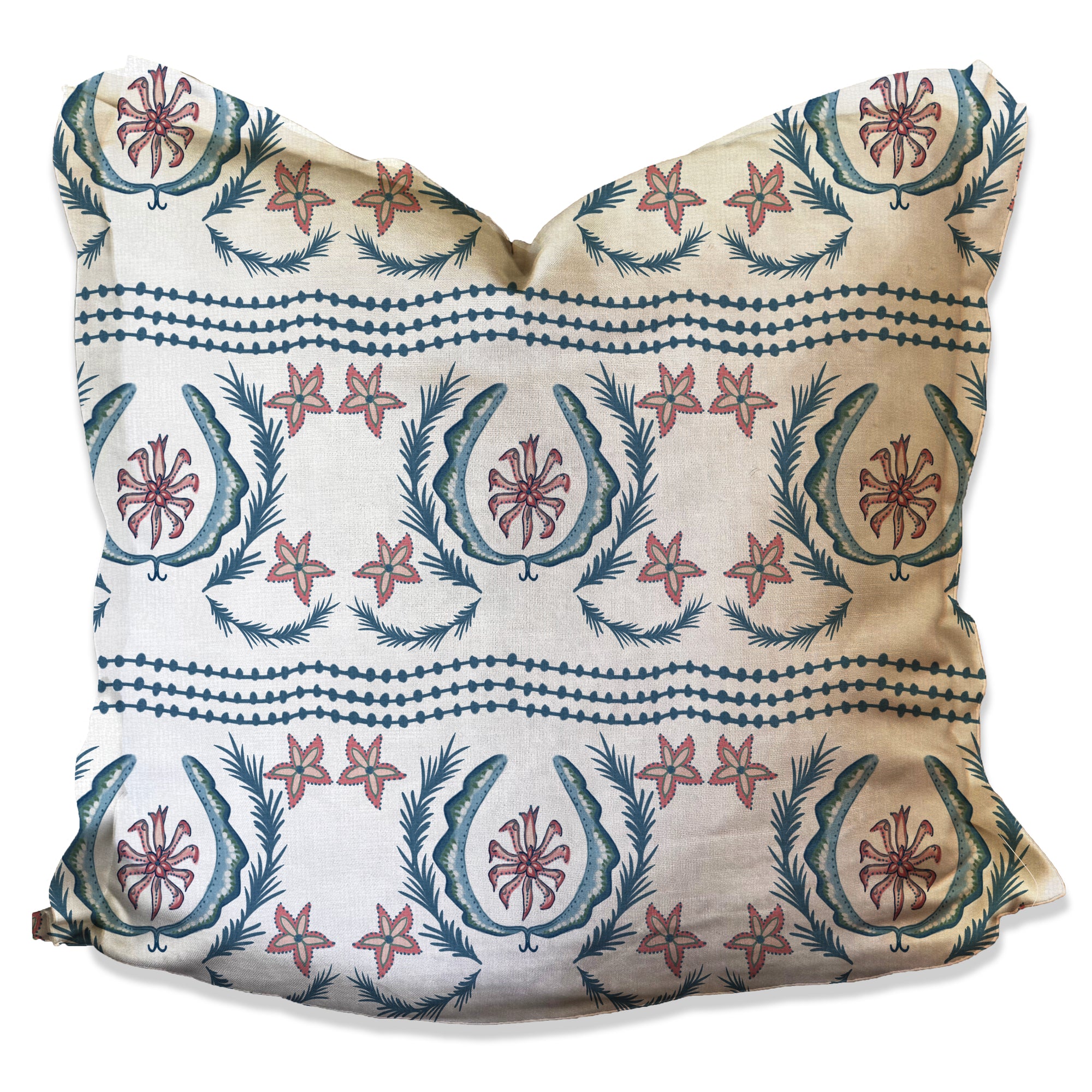 Sea Star White Pillow